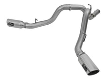 Load image into Gallery viewer, aFe LARGE Bore HD 4in Dual DPF-Back SS Exhaust w/Polished Tip 16-17 GM Diesel Truck V8-6.6L (td) LML DPF Back aFe