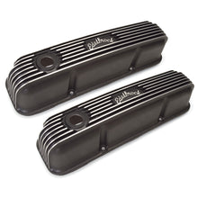 Load image into Gallery viewer, Edelbrock Valve Cover Classic Series Ford 1958-1976 FE V8 Black Valve Covers Edelbrock