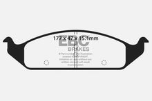 Load image into Gallery viewer, EBC 95-97 Chrysler Cirrus 2.4 (14in Wheels) Ultimax2 Front Brake Pads Brake Pads - OE EBC