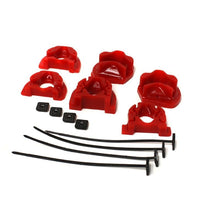 Load image into Gallery viewer, Energy Suspension 92-00 Honda Civic (Except 99-00 Si) / 93-97 Del Sol Red Motor Mount Inserts (Manua Bushing Kits Energy Suspension