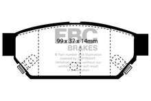 Load image into Gallery viewer, EBC 93-96 Eagle Summit 1.5 Yellowstuff Rear Brake Pads Brake Pads - Performance EBC