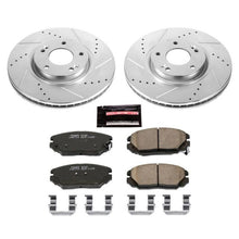Load image into Gallery viewer, Power Stop 06-11 Hyundai Azera Front Z23 Evolution Sport Brake Kit Brake Kits - Performance D&S PowerStop