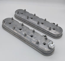 Load image into Gallery viewer, Granatelli 96-22 GM LS Tall Valve Cover w/Integral Angled Coil Mounts - Cast Finish Valve Covers Granatelli Motor Sports