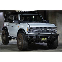 Load image into Gallery viewer, DV8 Offroad 21-22 Ford Bronco Factory Front Bumper Licence Relocation Bracket - Front License Plate Relocation DV8 Offroad