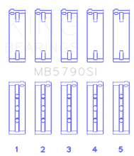 Load image into Gallery viewer, King Porsche M 48 / M 48.50 (Size STD) Main Bearing Set Bearings King Engine Bearings