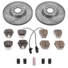 Load image into Gallery viewer, Power Stop 00-04 Audi A6 Quattro Front Z26 Street Warrior Brake Kit Brake Kits - Performance D&S PowerStop