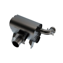 Load image into Gallery viewer, Borla 15-22 Can-Am Maverick X3 900cc Triple Turbo Manifold-Back Exhaust Atak Muffler - Black Coated Catback Borla