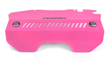 Load image into Gallery viewer, Perrin 2015+ Subaru WRX Engine Cover Kit (Intercooler Shroud + Pulley Cover) - Hyper Pink Engine Covers Perrin Performance