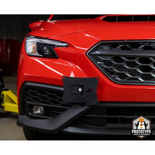 Load image into Gallery viewer, Mishimoto 2022+ Subaru WRX License Plate Relocation Kit Tow Hooks Mishimoto