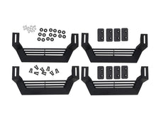 Load image into Gallery viewer, Rampage 1999-2019 Jeep Rock Rail Short Step Universal 4 Piece Set - Black Side Steps Rampage
