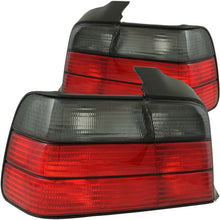 Load image into Gallery viewer, ANZO 1992-1998 BMW 3 Series E36 Sedan Taillights Red/Smoke Tail Lights ANZO