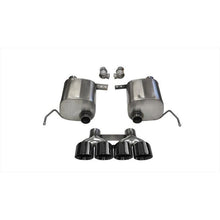Load image into Gallery viewer, Corsa 2014-2019 Corvette C7 Coupe 6.2L V8 AT/MT 2.75in Valve-Back Dual Rear Exit Black Sport Exhaust Axle Back CORSA Performance