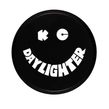 Load image into Gallery viewer, KC HiLiTES 6in. Round Hard Cover for Daylighter/SlimLite/Pro-Sport (Single) - Black w/White Smile Light Covers and Guards KC HiLiTES