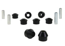 Load image into Gallery viewer, Whiteline Mazda 3/81-12/85 323 BD FWD / 10/85-4-90 323 BF Rear Trailing Arm Lower Fr&Rr Bushing Kit Bushing Kits Whiteline