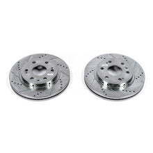 Load image into Gallery viewer, Power Stop 08-19 Chevrolet Tahoe Front Evolution Drilled & Slotted Rotors - Pair Brake Rotors - Slot & Drilled PowerStop