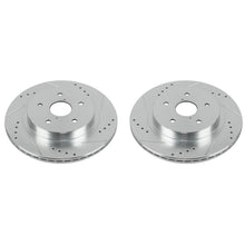 Load image into Gallery viewer, Power Stop 15-18 Subaru Legacy Rear Evolution Drilled & Slotted Rotors - Pair Brake Rotors - Slot & Drilled PowerStop
