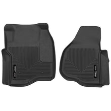 Load image into Gallery viewer, Husky Liners 11-12 Ford F250/F350/F450 Series Reg/Super/Crew Cab X-Act Contour Black Floor Liners Floor Mats - Rubber Husky Liners