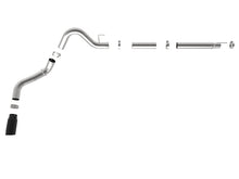 Load image into Gallery viewer, aFe Large Bore-HD 4in 409 SS DPF-Back Exh 18-19 Ford F-150 V6-3.0L (td) w/ Black Tip DPF Back aFe