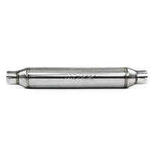 Load image into Gallery viewer, MBRP Universal Resonator 2.5in inlet/outlet 22in body 26in overall T304 Resonators MBRP