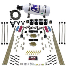 Load image into Gallery viewer, Nitrous Express 8 Cyl Dry Direct Port Dual Stage 4 Solenoids Nitrous Kit (200-600HP) w/5lb Bottle Nitrous Systems Nitrous Express