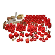 Load image into Gallery viewer, Energy Suspension 07-11 Jeep JK 4dr Red Hyper-Flex Master Bushing Set Bushing Kits Energy Suspension