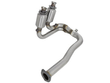 Load image into Gallery viewer, aFe Power Direct Fit Catalytic Converter Replacements Front 00-03 Jeep Wrangler (TJ) I6-4.0L Catalytic Converter Direct Fit aFe