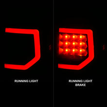 Load image into Gallery viewer, Anzo 07-11 Toyota Tundra Full LED Tailights Black Housing Smoke Lens G2 (w/C Light Bars) Tail Lights ANZO