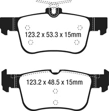 Load image into Gallery viewer, EBC 15+ Ford Edge 2.0 Turbo FWD Greenstuff Rear Brake Pads Brake Pads - Performance EBC