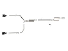 Load image into Gallery viewer, aFe Vulcan Series 3in-2-1/2in 304 SS Cat-Back 2020 Jeep Gladiator (JT) V6-3.6L w/ Black Tips Catback aFe