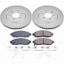 Load image into Gallery viewer, Power Stop 2019 Nissan Frontier Front Z17 Evolution Geomet Coated Brake Kit Brake Kits - Performance Blank PowerStop