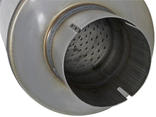 Load image into Gallery viewer, aFe MACH Force-Xp 409 SS Muffler 3-1/2in ID Center/Center x 7in Dia x 24in L - Round Body Muffler aFe