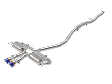 Load image into Gallery viewer, aFe Takeda 3in 304 SS Cat-Back Exhaust System w/Blue Flame Tips 17-20 Honda Civic Sport L4-1.5L (t) Catback aFe
