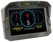 Load image into Gallery viewer, AEM CD-7 Logging Race Dash Carbon Fiber Digital Display (CAN Input Only) Gauges AEM