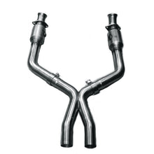 Load image into Gallery viewer, Kooks 11-14 Ford Mustang GT 5.0L 4V 3in x 2 3/4in OEM Exhaust GREEN Cat X Pipe Kooks HDR Req X Pipes Kooks Headers