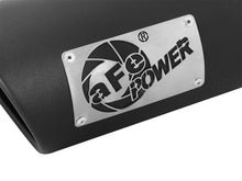 Load image into Gallery viewer, aFe MACHForce-XP 3.5in 409 Stainless Steel Exhaust Tip 3.5in x 4.5in Out x 12in L Clamp-On Catback aFe