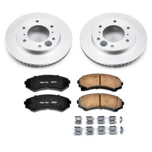 Load image into Gallery viewer, Power Stop 01-06 Mitsubishi Montero Front Z17 Evolution Geomet Coated Brake Kit Brake Kits - Performance Blank PowerStop