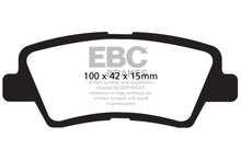 Load image into Gallery viewer, EBC 12 Hyundai Elantra 1.8 Redstuff Rear Brake Pads Brake Pads - Performance EBC