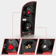 Load image into Gallery viewer, ANZO 2007-2009 Dodge Ram 1500 Tail Light Red Lens (OE) Tail Lights ANZO