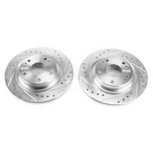 Load image into Gallery viewer, Power Stop 17-18 Honda Civic Si Rear Evolution Drilled & Slotted Rotors - Pair Brake Rotors - Slot & Drilled PowerStop