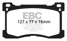 Load image into Gallery viewer, EBC 12+ Hyundai Equus 5.0 Redstuff Front Brake Pads Brake Pads - Performance EBC