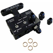 Load image into Gallery viewer, Fleece Performance 03-07 Dodge 5.9L / 07.5-09 6.7L Cummins 3rd Gen Fuel Distribution Block Fuel Manifolds Fleece Performance