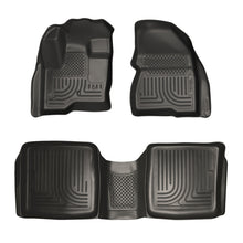 Load image into Gallery viewer, Husky Liners 09-12 Ford Flex/10-12 Lincoln MKT WeatherBeater Combo Black Floor Liners Floor Mats - Rubber Husky Liners