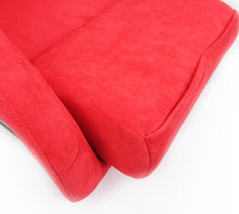 Load image into Gallery viewer, NRG FRP Bucket Seat ULTRA Edition - Large (Red Alcantara/Gold Glitter Back) Race Seats NRG