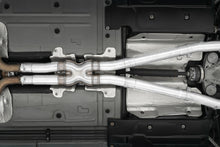 Load image into Gallery viewer, MBRP 15-16 Dodge Challenger 5.7L HEMI SS 3in Quad Split Rear Exit w/ Carbon Fiber Tips - T304 Catback MBRP