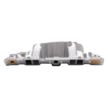 Load image into Gallery viewer, Edelbrock Manifold SBC 23-Degree Marine RPM 1955-1986 w/ Brass Intake Manifolds Edelbrock