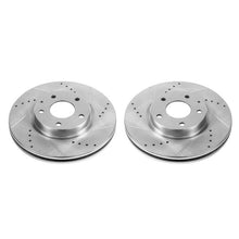 Load image into Gallery viewer, Power Stop 14-18 Mazda 6 Front Evolution Drilled & Slotted Rotors - Pair Brake Rotors - Slot & Drilled PowerStop