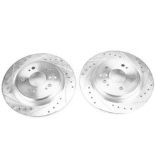 Load image into Gallery viewer, Power Stop 14-19 Acura RLX Rear Evolution Drilled & Slotted Rotors - Pair Brake Rotors - Slot & Drilled PowerStop