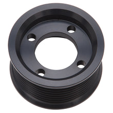 Load image into Gallery viewer, Edelbrock Pulley SC E-Force 2 625In 8 Rib Black Supercharger Pulleys Edelbrock