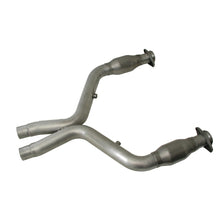 Load image into Gallery viewer, BBK 11-14 Mustang 5.0 Short Mid X Pipe With Catalytic Converters 3.0 For BBK Long Tube Headers X Pipes BBK