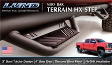 Load image into Gallery viewer, Lund 15-18 Ford F-150 SuperCrew Terrain HX Step Nerf Bars - Black Truck Steps LUND